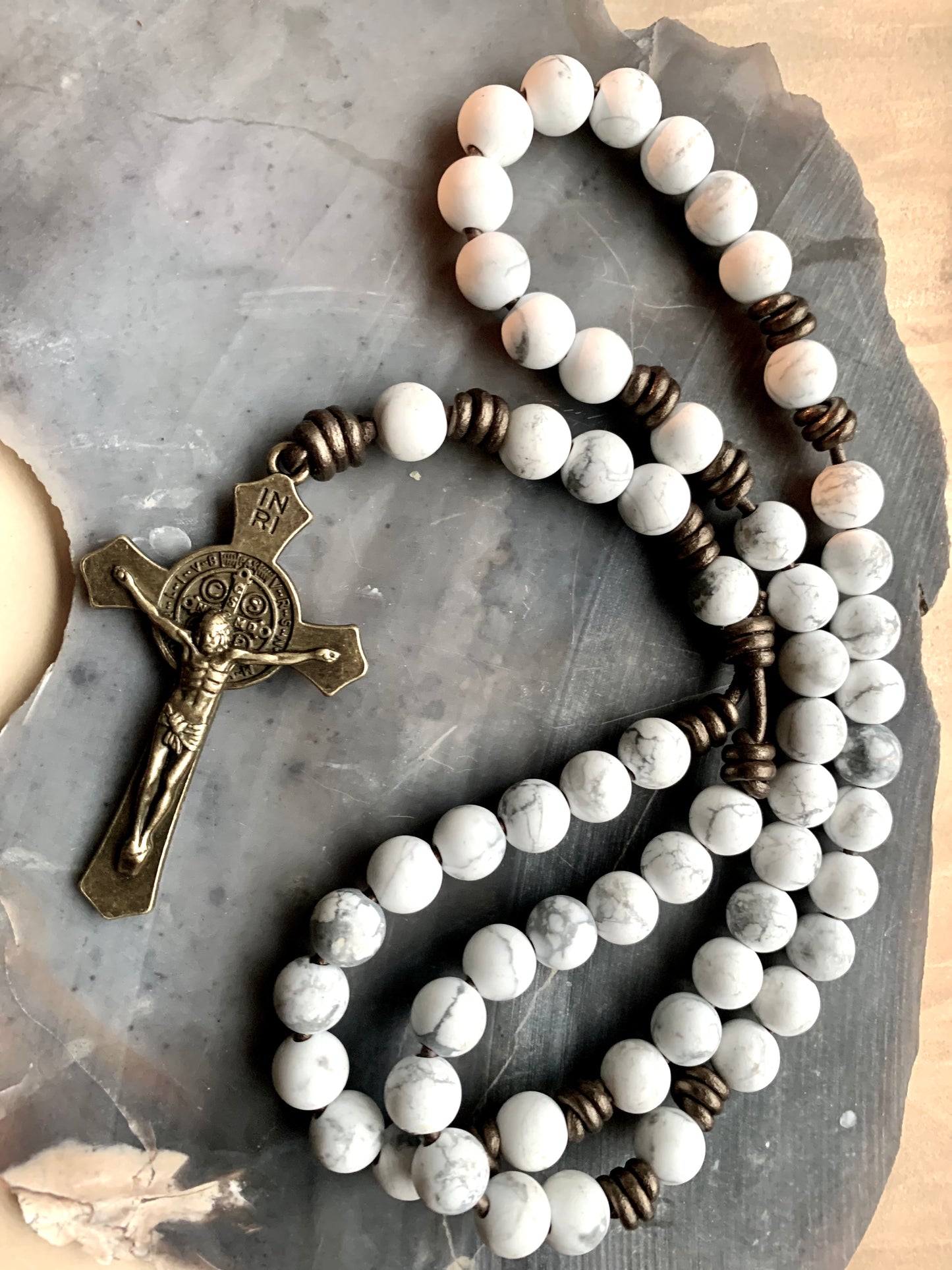 Thirsting Rosary White