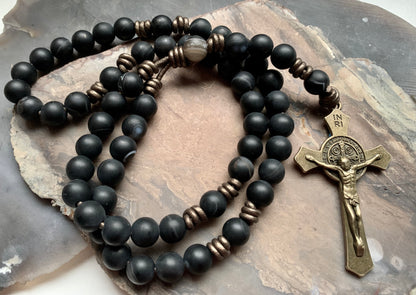 Thirsting Rosary Black