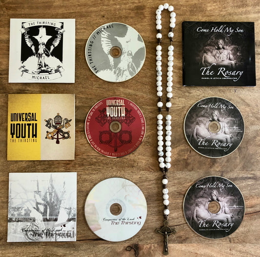 Thirsting Bundle - White Rosary