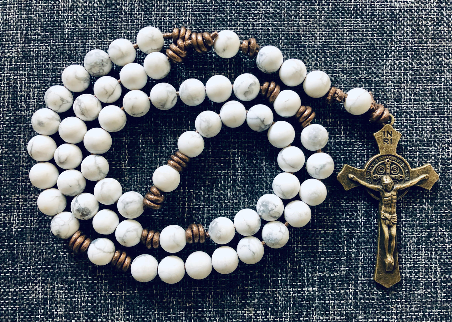 Thirsting Rosary White