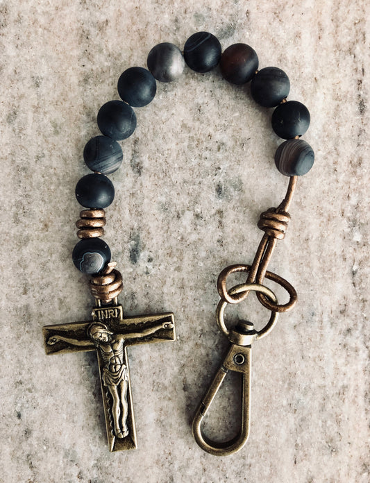 Thirsting Decade Rosary Black
